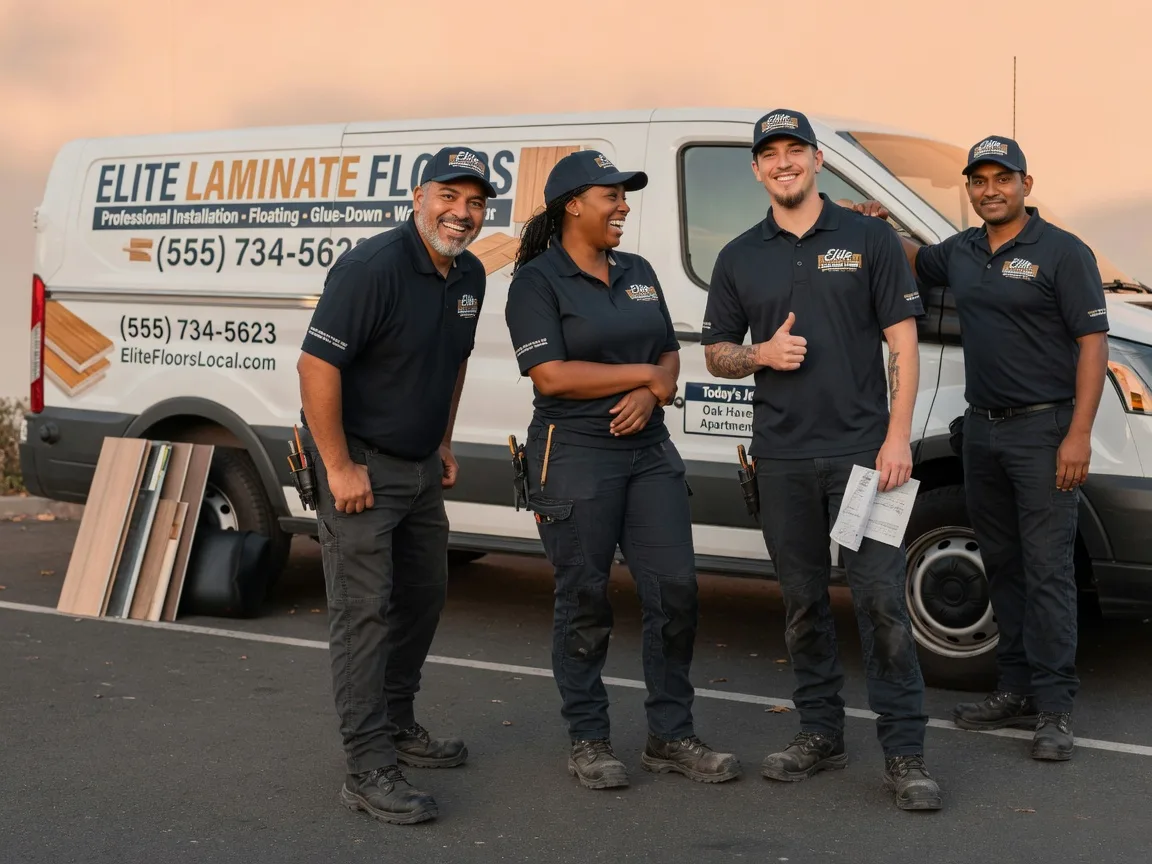 Laminate flooring installation company in Mount Summit, IN